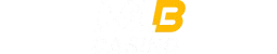 Логотип MLB Casino бело-жёлтого цвета